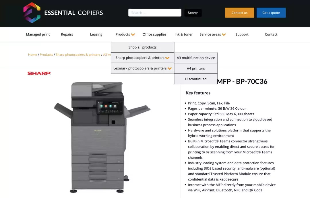 Essential Copiers